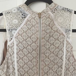 Urban Outfitters white lace mini dress